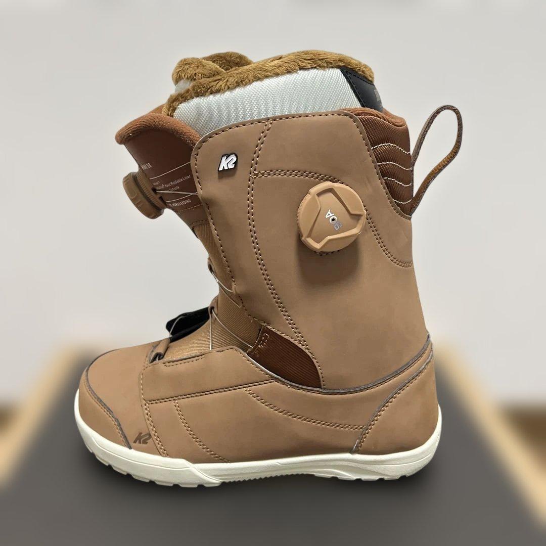 K2 女性用スノーボードブーツ ブラウン24.5cm