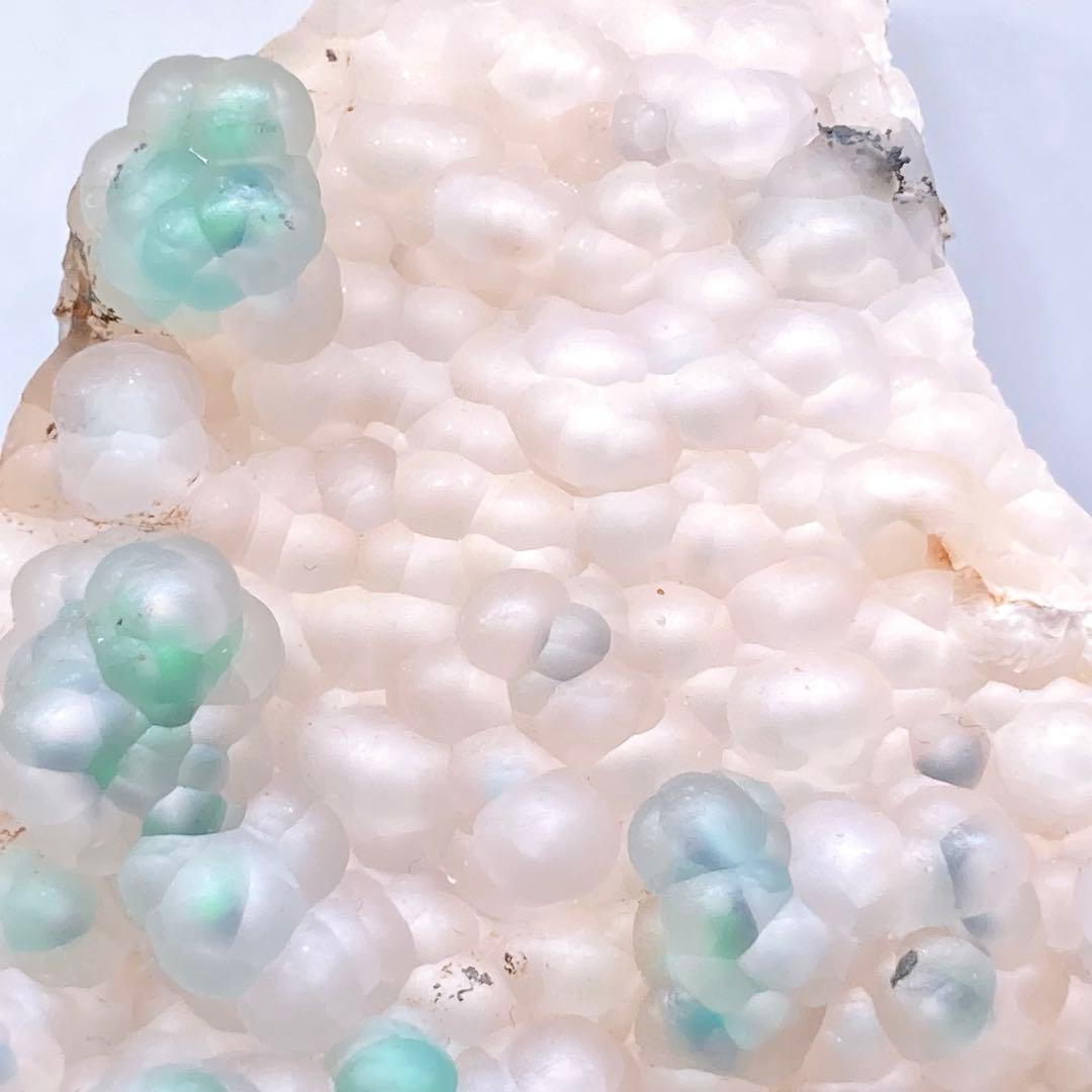 し*う様 『2022年発見』　クリソコラインカルセドニー　原石　鉱物標本　天然石