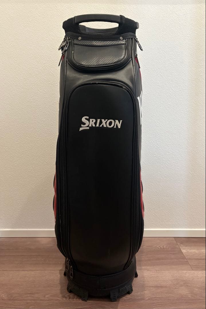 Srixon 大人気 キャディバッグ 黒/赤