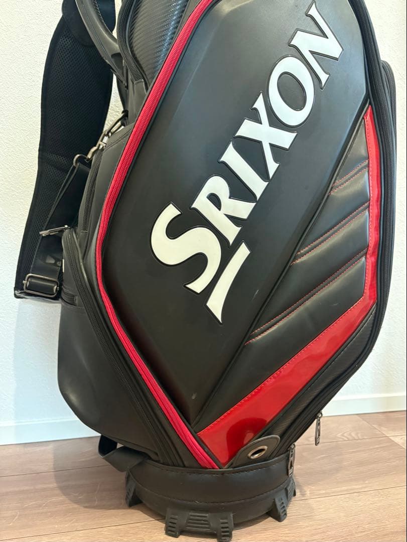 Srixon 大人気 キャディバッグ 黒/赤