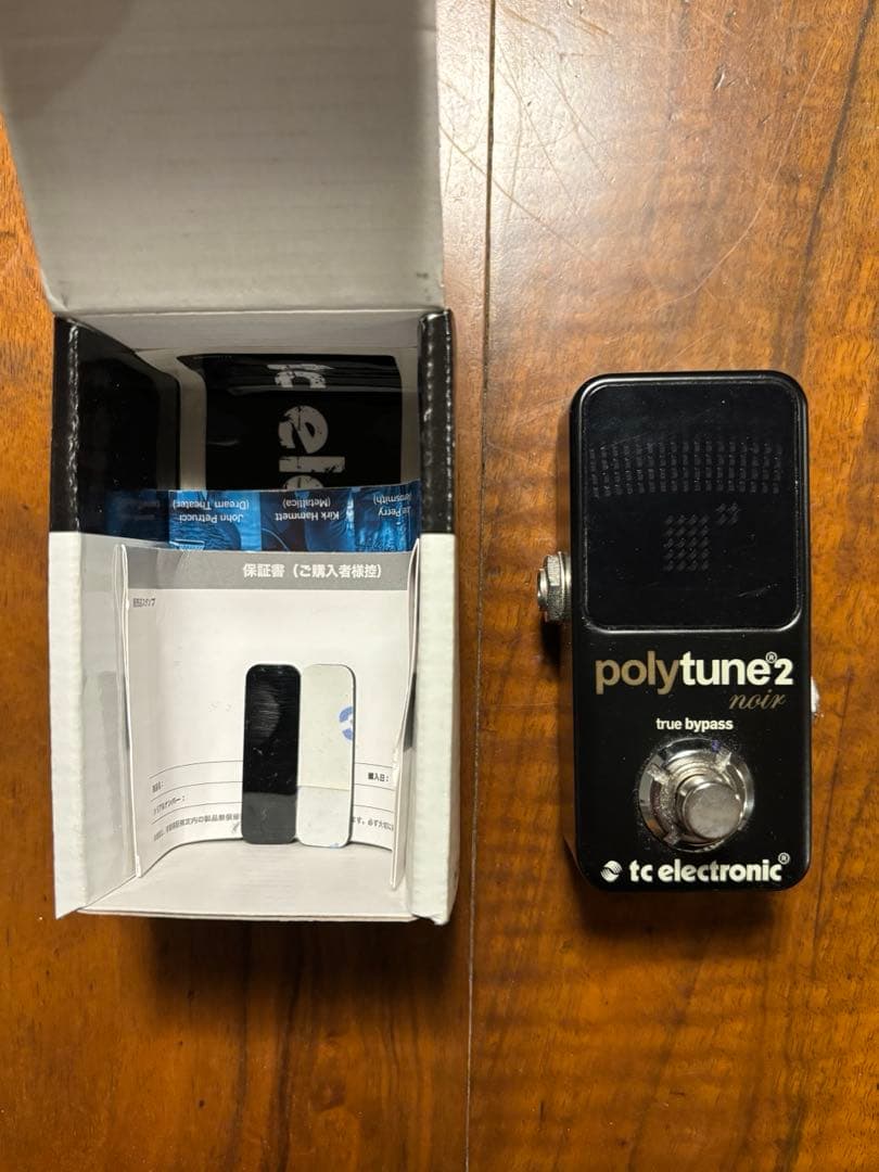 ギター tc electronic polytune2 noir