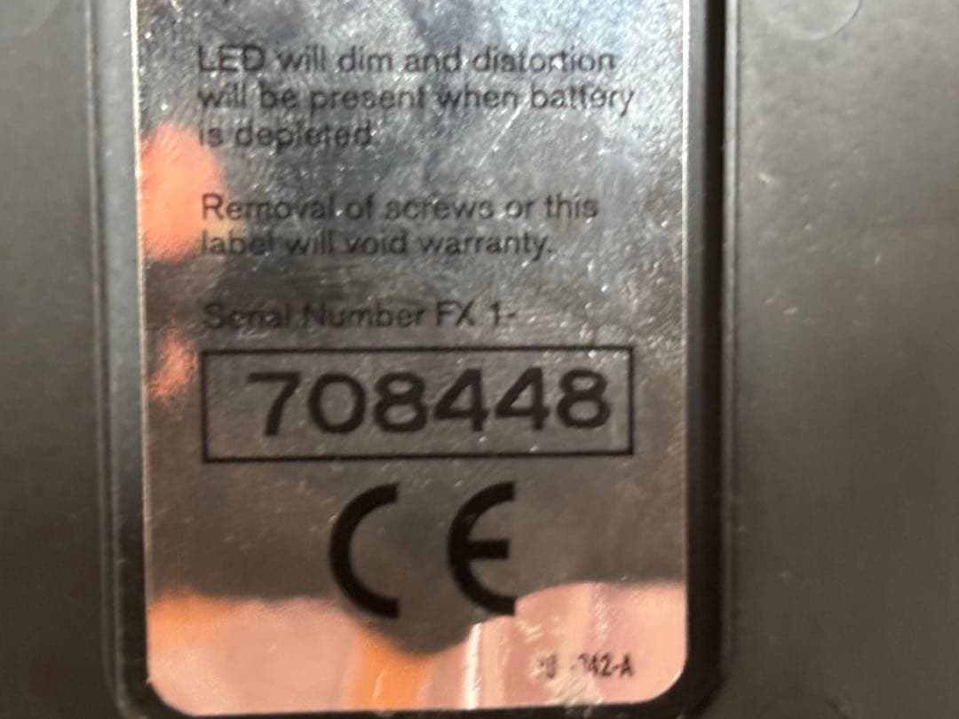 ギター DOD FX84 MILK BOX COMPRESSOR