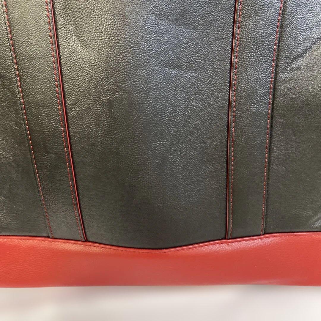 未使用品 Maserati マセラティ ゴルフ トートバッグ 黒×レッド