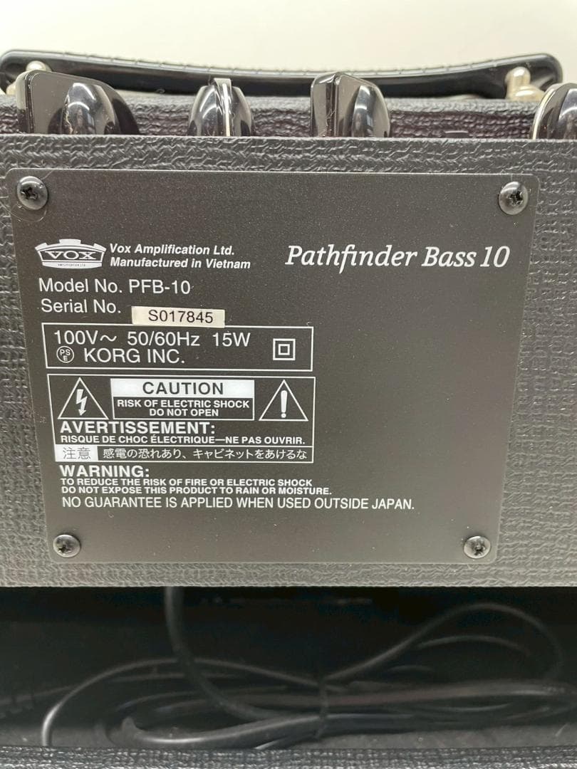 A◆VOX　Pathfinder Bass10　ベースアンプ　PFB-10