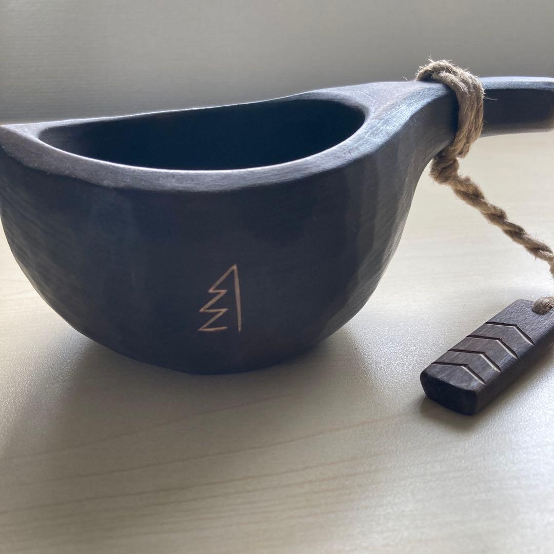 【新品】ソウルオブシベリア #1 ブラックペンダント　No.1812 ククサ