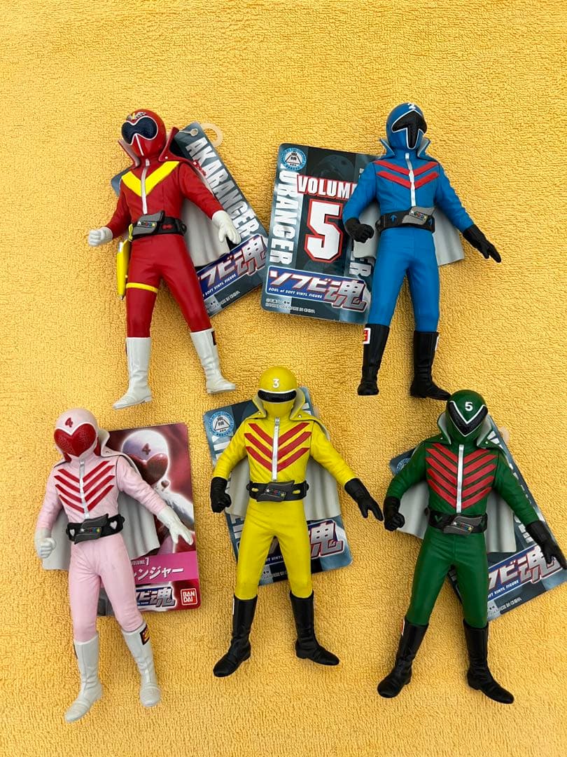 秘密戦隊ゴレンジャー・バリドリーン・ソフビ魂