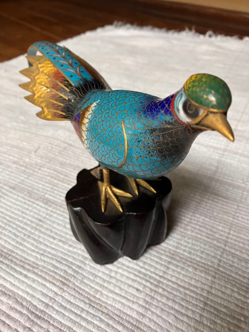 タイ民芸品 鳥置物