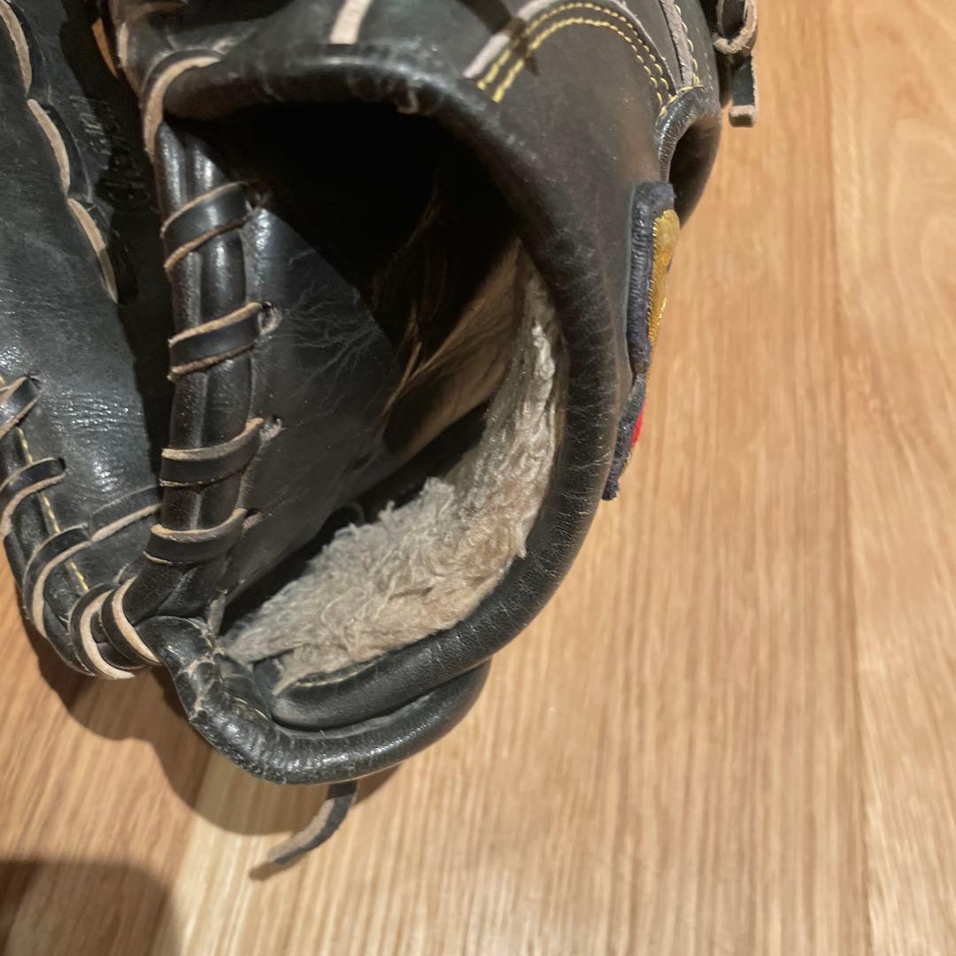 硬式野球　グラブ　左　ワールドペガサス　黒　美品