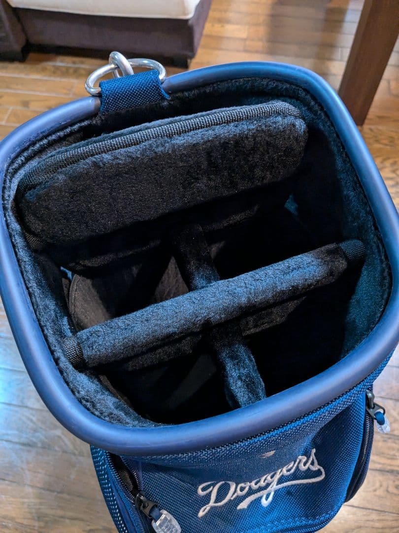 【美品】LA Dodgers ゴルフバッグ ネイビー ドジャース　大谷翔平