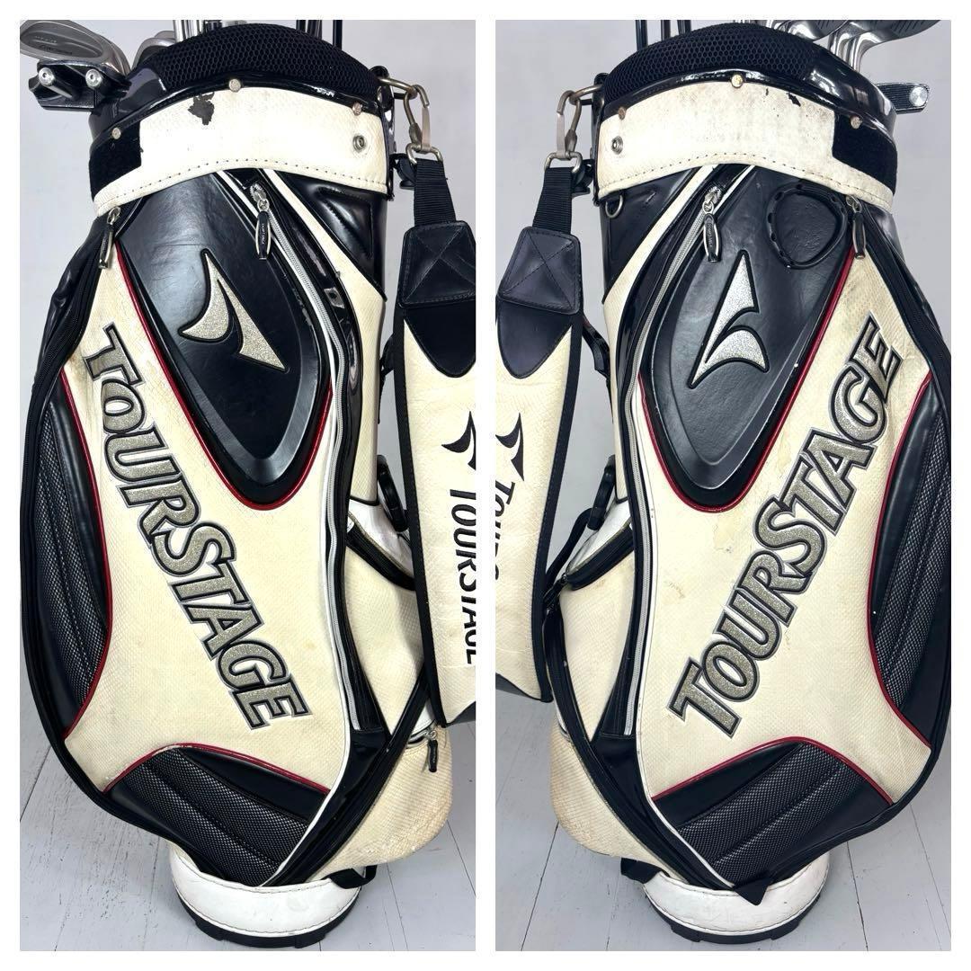 本格派 メンズゴルフクラブ 14本 フルセット ゴルフセット ツアーステージ