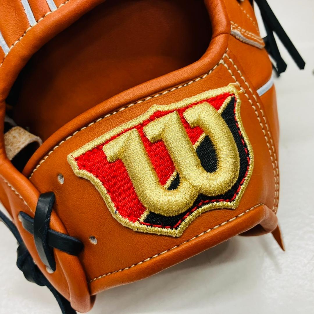 ウィルソン　WBW102898　硬式　内野手用　DL型　高校野球対応　仕上げ加工