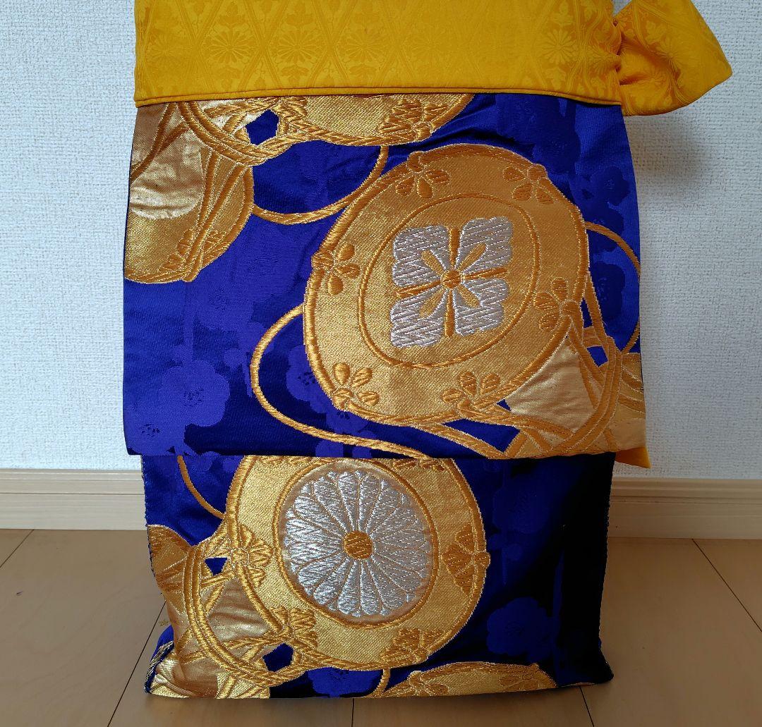 お琴カバー【鼓】着物帯 ゆたん油単ハンドメイド 和楽器 正絹 袋帯 生田流山田流