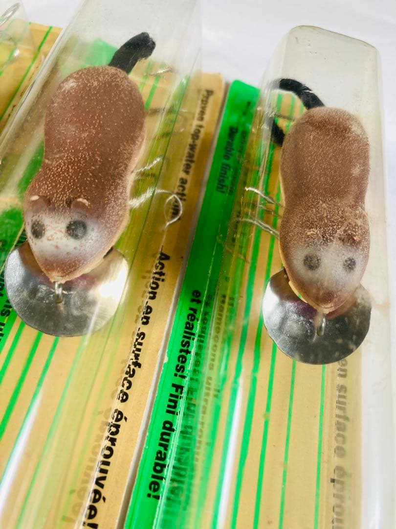 【レア】①新品未使用 ヘドン Heddon メドウマウス ４個セット