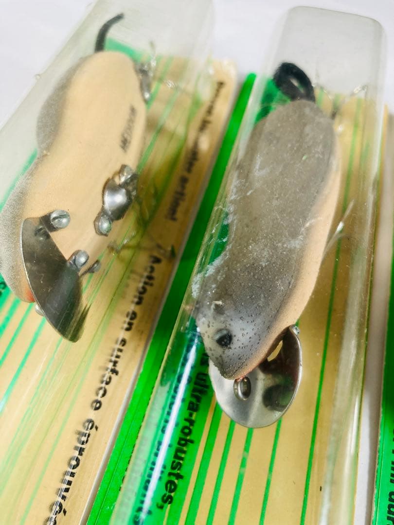 【レア】①新品未使用 ヘドン Heddon メドウマウス ４個セット
