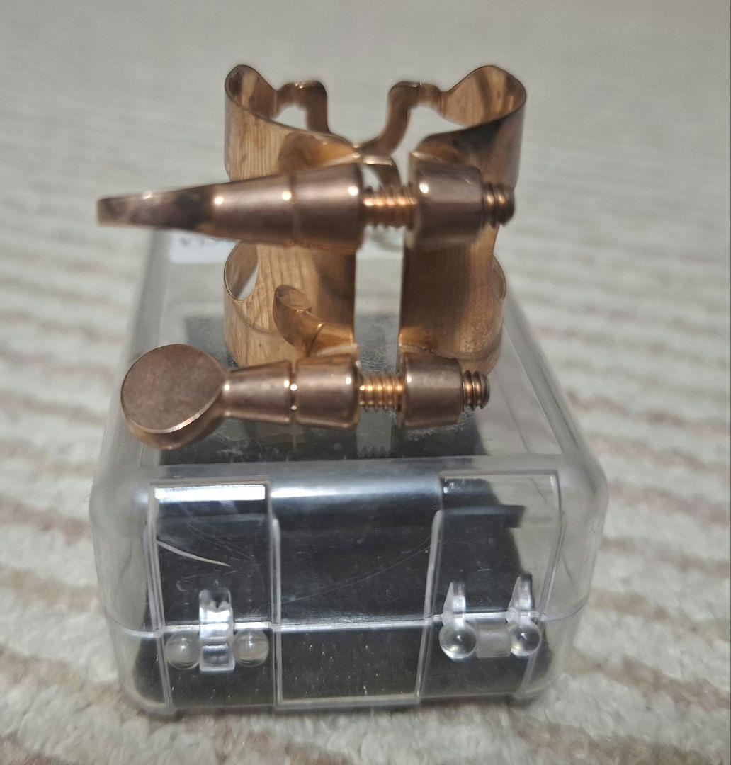 ハリソン B♭クラリネット リガチャー ピンクゴールド