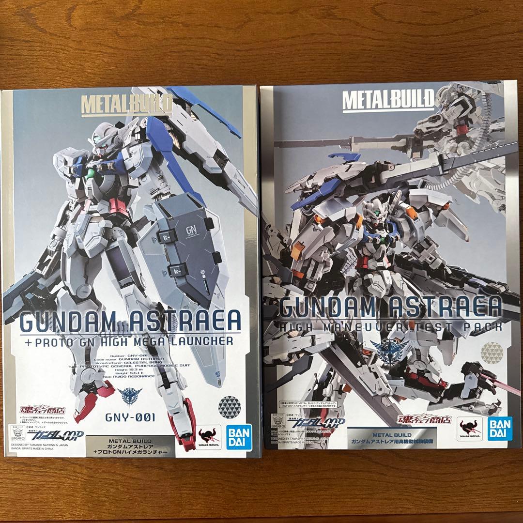 メタルビルド ガンダムアストレアプロトGNランチャー＋高機動試験装備