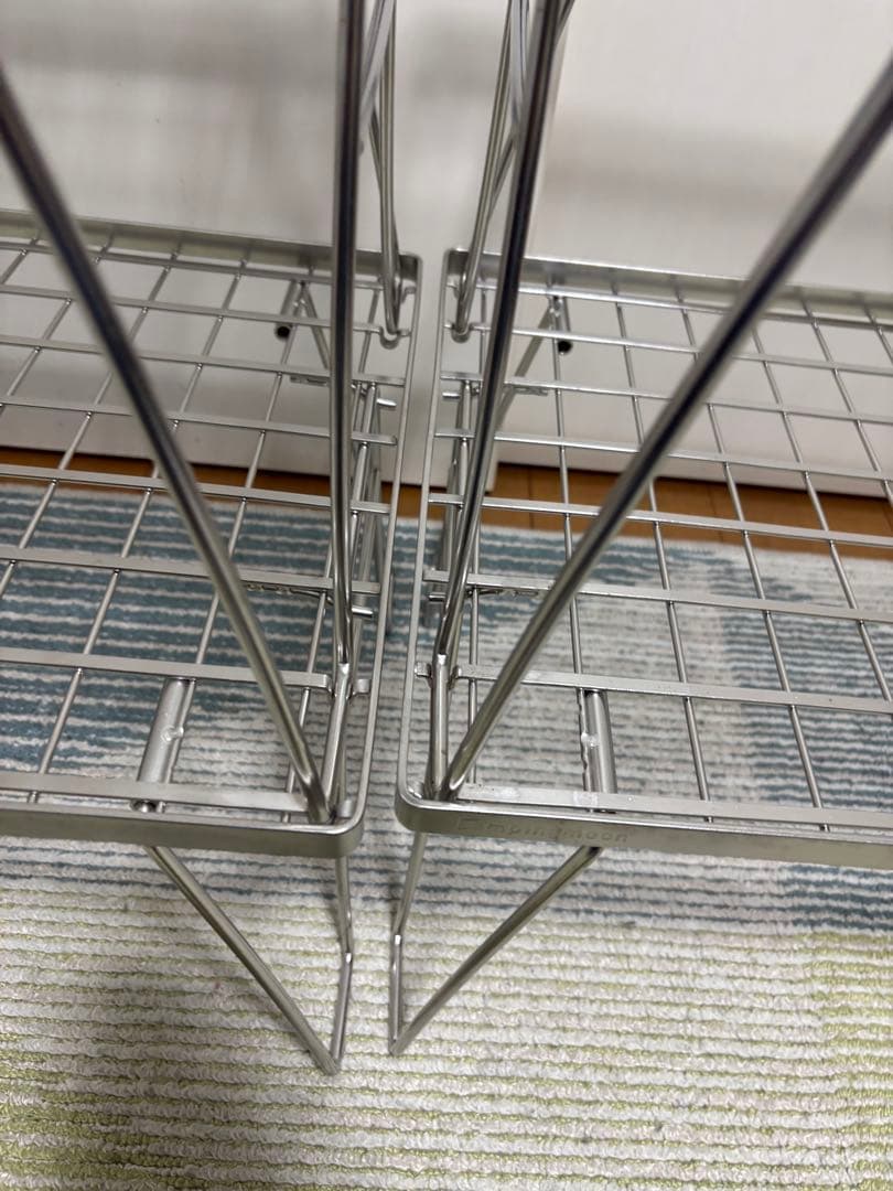 フィールドラック　ステンレス　天板　収納バッグ　キャンピングムーン　ユニフレーム