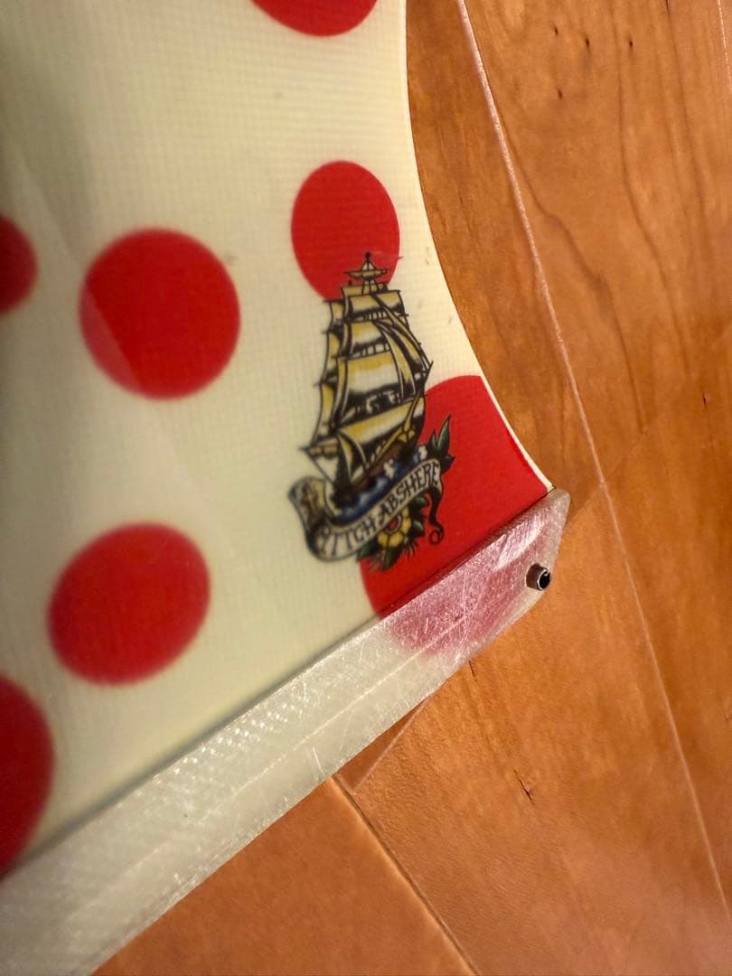 専用❣️ミッチーアブッシャー　キャプテンフィン　ロング　フィン　 ロックネジ付き