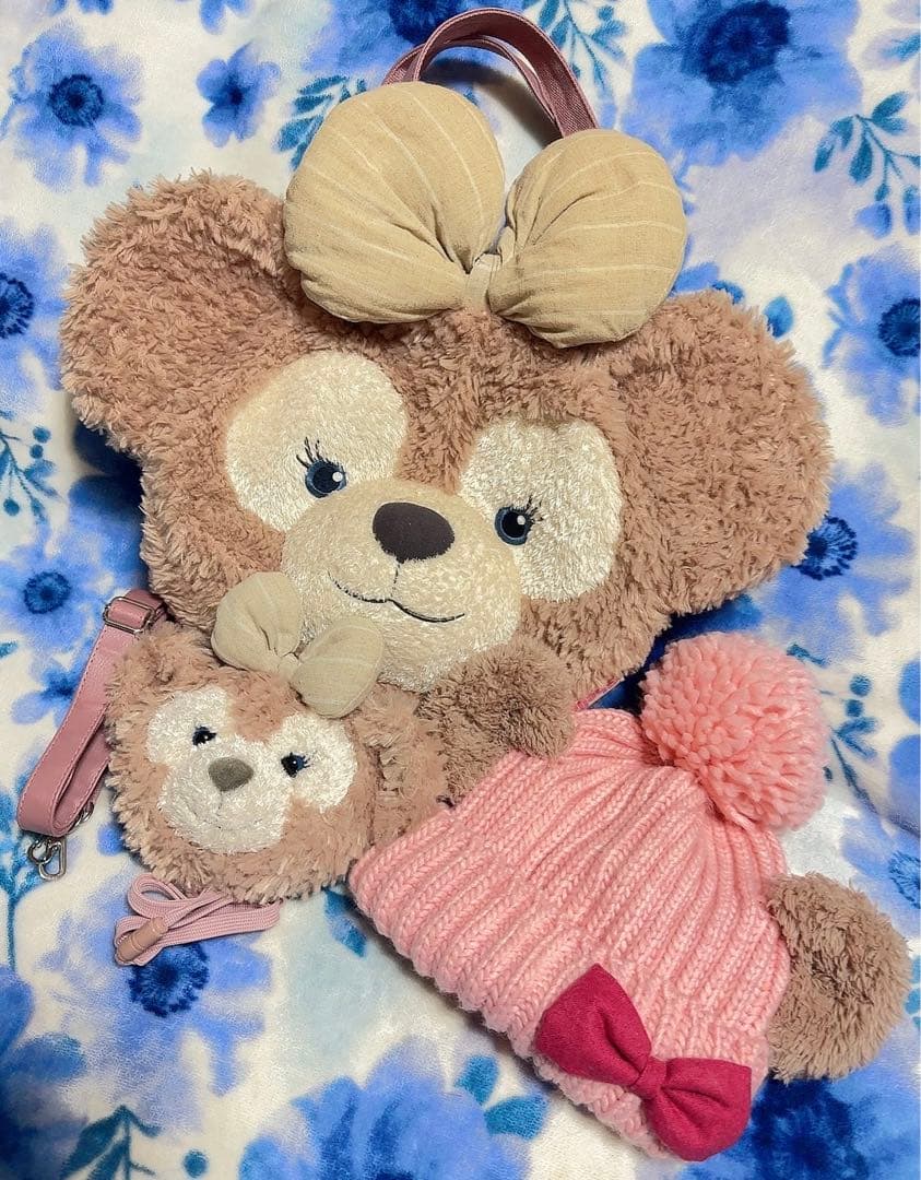 TDS シェリーメイ バッグ ポーチ ニット帽 セット売り☆