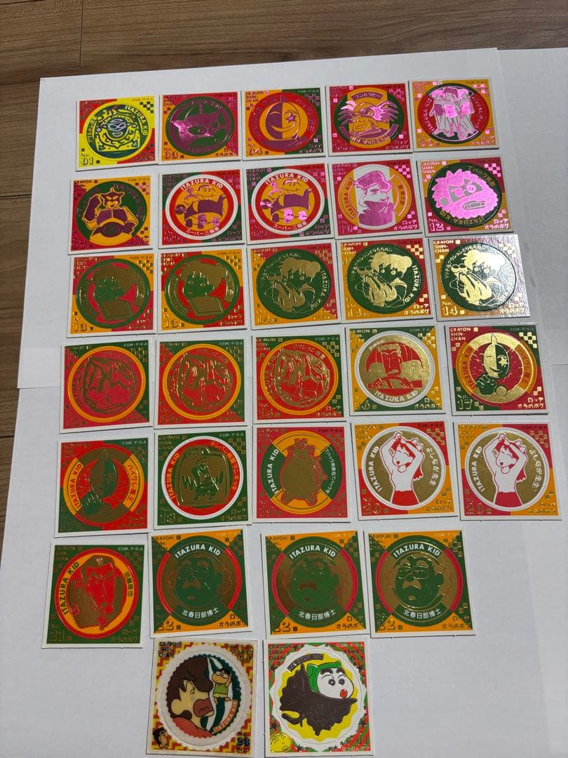 クレヨンしんちゃん　オラのポグ　31枚　レトロ　レア