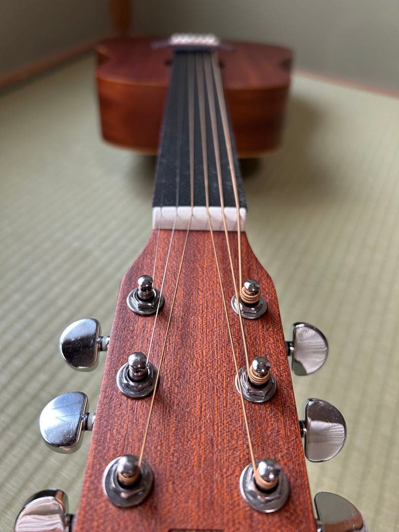 ★アウトレット★美品★音音ミニアコースティックギター ミニエレアコギター