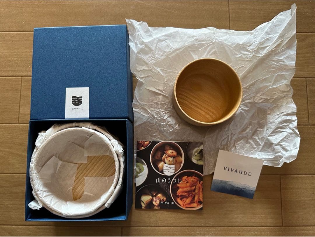 VIVAHDE山のうつわ　ナチュラル