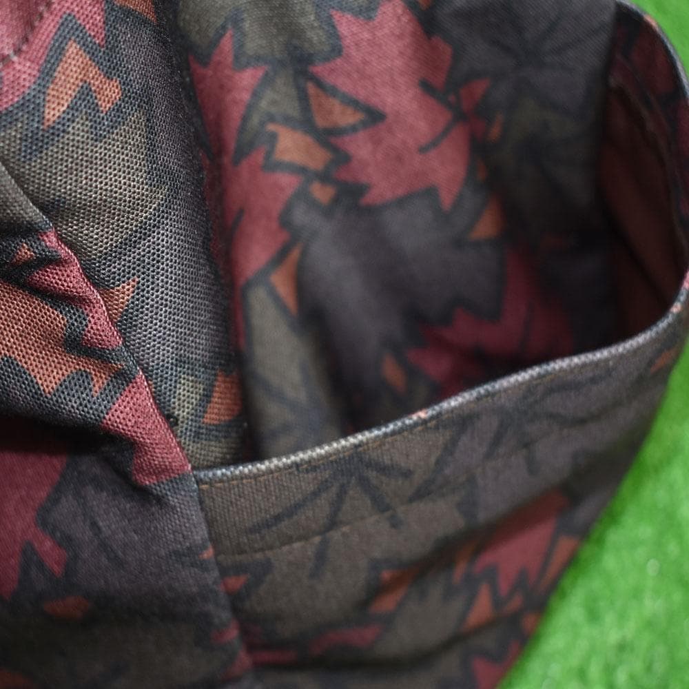 Jack Bunny!!ジャックバニー ゴルフ 大判トートバッグ【紅葉柄】美品！