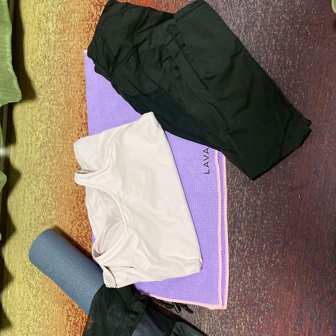 LAVA ヨガセット　SUKALA サイズ L タンクトップとパンツ