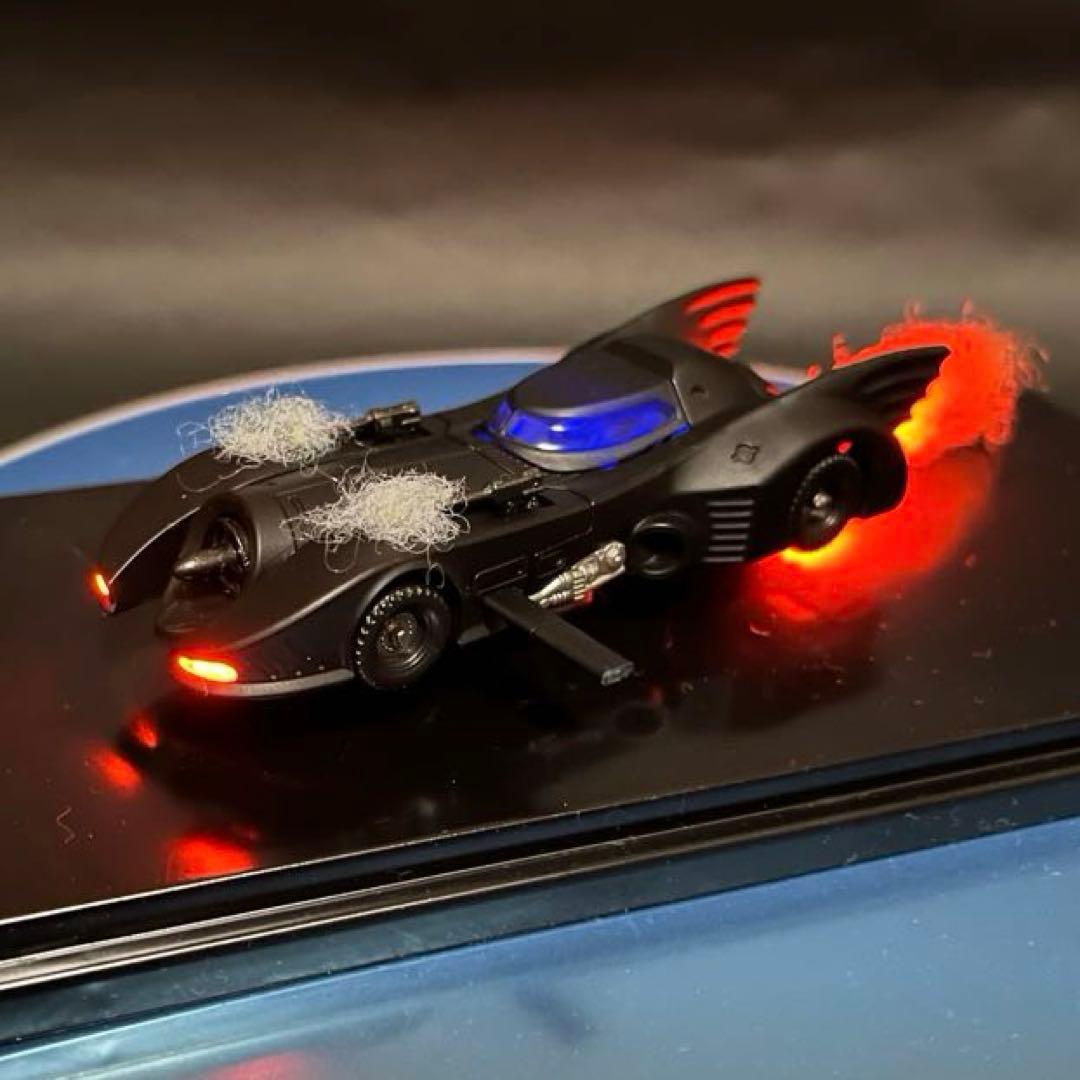 バットモービル　マイコン電飾　1/64 scale