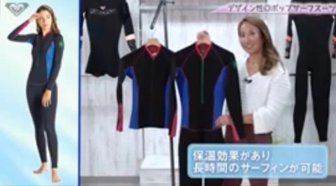 【新品•未使用•タグ付】ROXY ウェットスーツ2mm 2021春夏Mサイズ