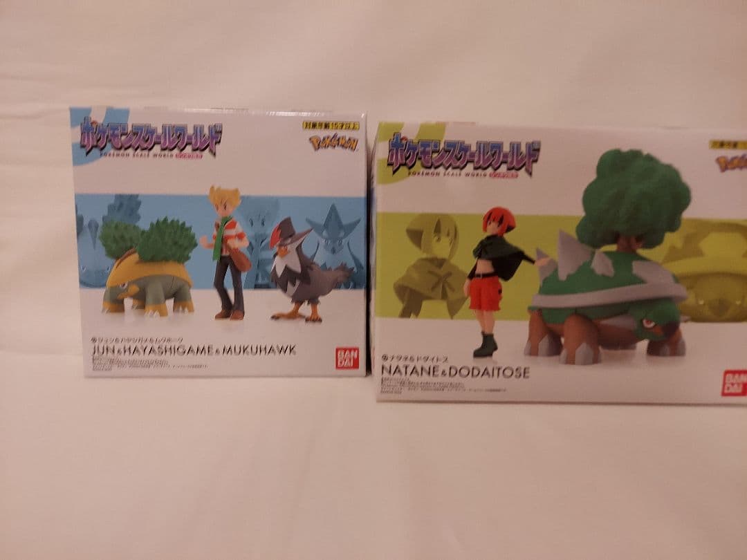 ポケモンスケールワールド　 ジュンナタネ　ハヤシガメドタイトス　シンオウセット