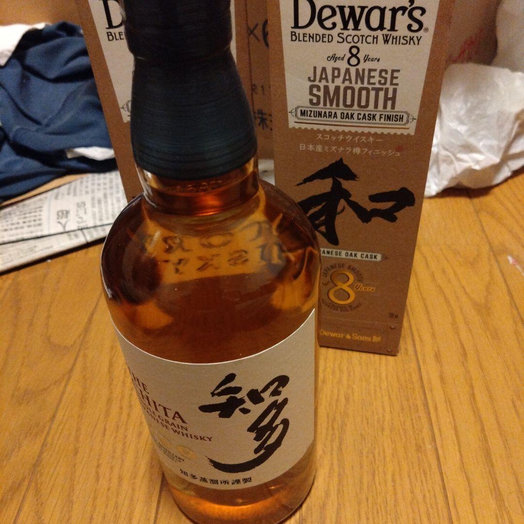 デュワーズ8年 和 サントリー知多　ニッカ フロムザバレル　宮城峡