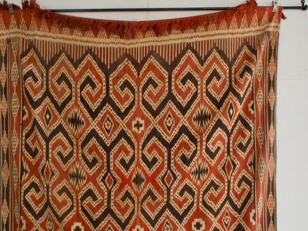 インドネシア スラウェシ島 トラジャ族のイカット4