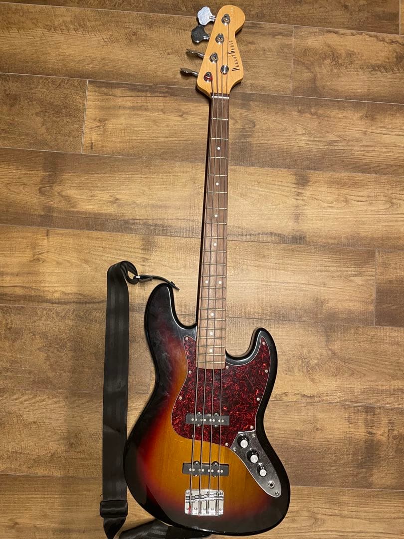 エレキベース サンバースト 20フレット