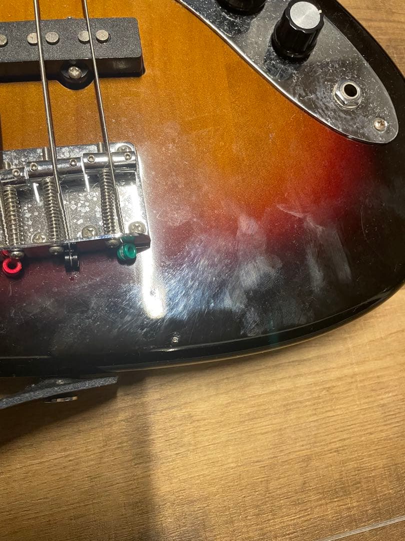 エレキベース サンバースト 20フレット