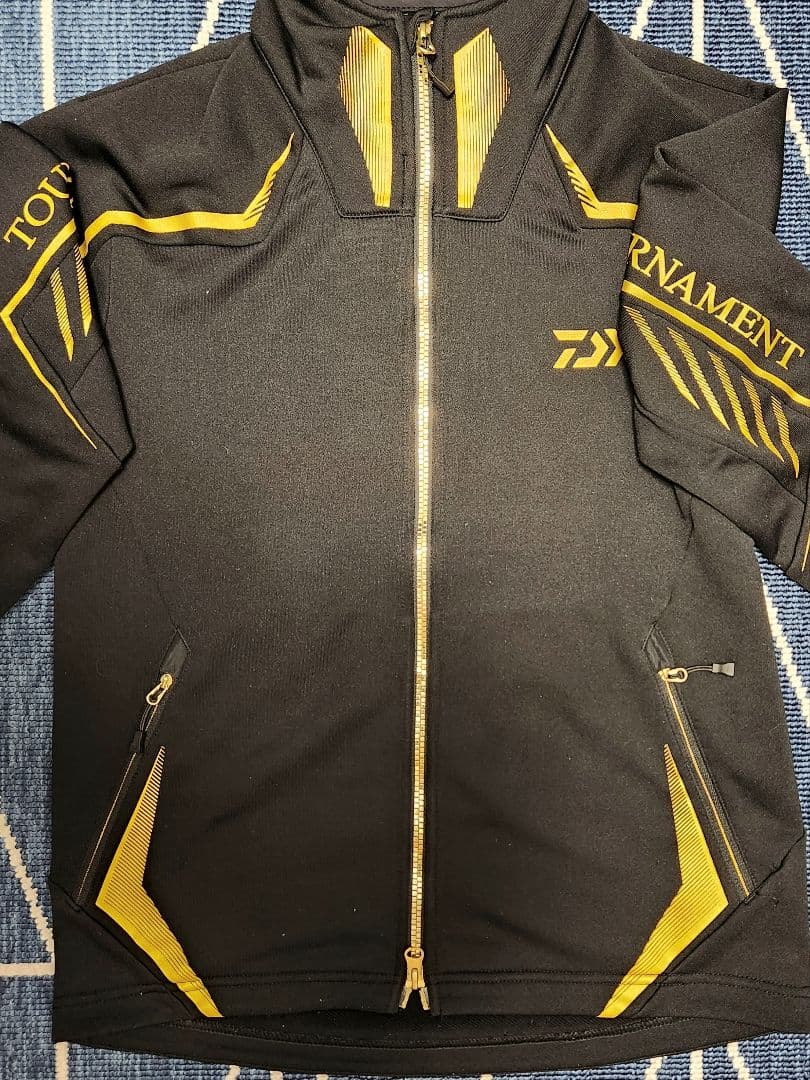 ダイワ トーナメント ジャージスーツ DI-1007T ブラック　サイズM