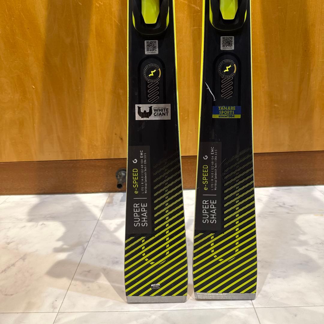 HEAD SUPER SHAPE i.SPEED スキー ビンディング付き