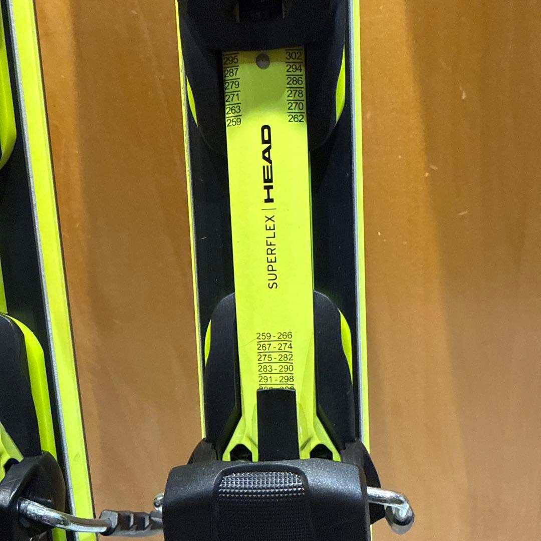 HEAD SUPER SHAPE i.SPEED スキー ビンディング付き