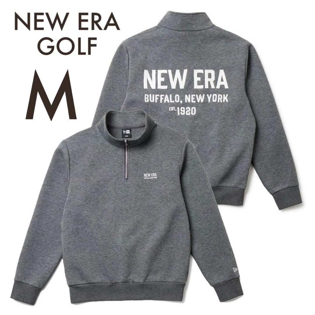 ニューエラゴルフ ゴルフウェア テックスウェット ハーフジップ プルオーバー M
