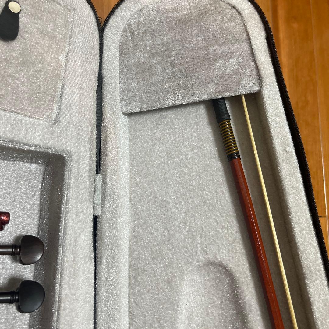 美品　ENNBOMレア色 サイレントバイオリン HVPV-30 エレキバイオリン