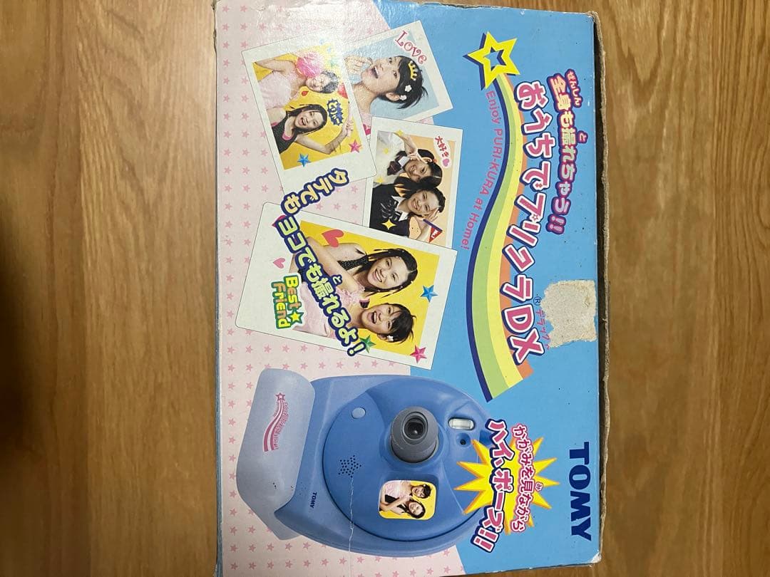 TOMY おうちでプリクラDX レトロ チェキ カメラ instax mini
