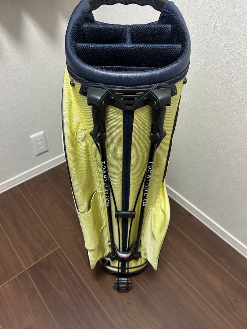   キャディバッグ イエロー/ネイビー