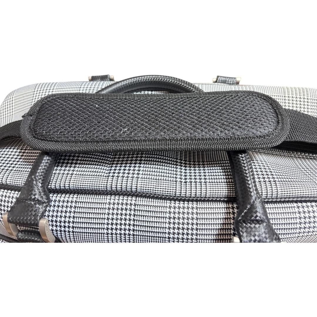 【新品未使用】XXIO ボストンバッグ｜千鳥格子柄｜シューズスペース付き