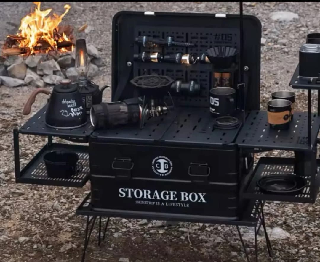 新品未使用 アルミコンテナボックス カスタム品