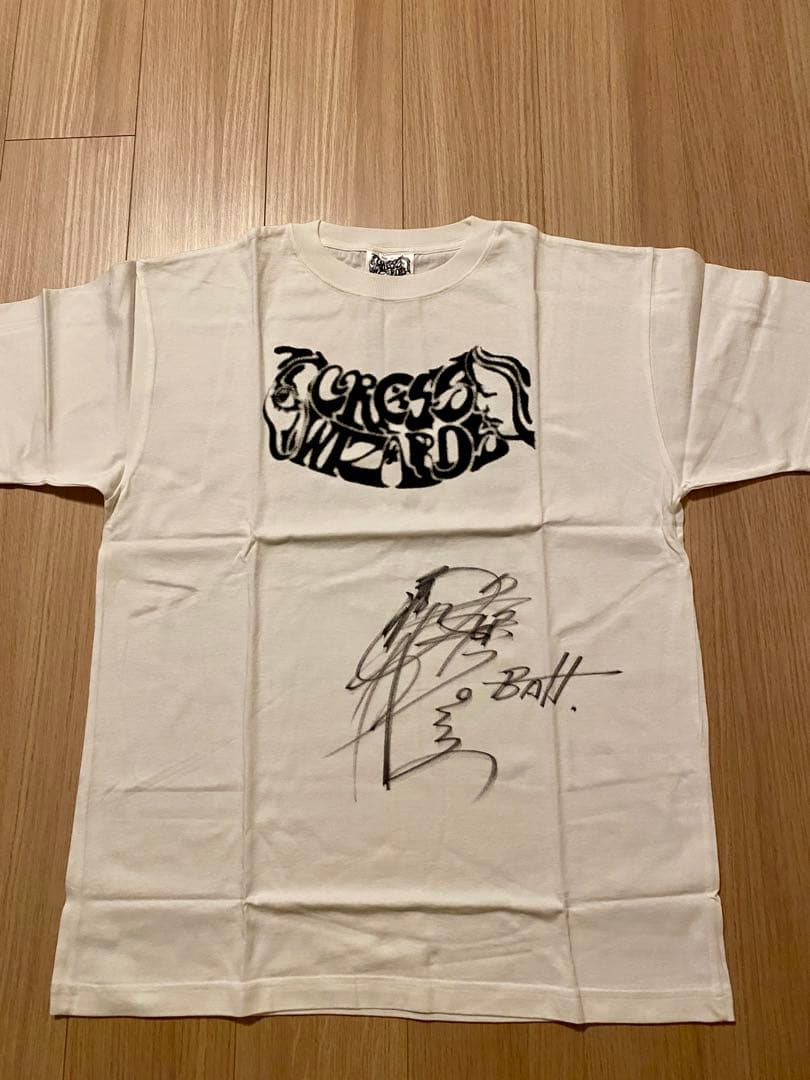 【激レア】武藤敬司サイン入り Tシャツ 2001年 新日本プロレス グレートムタ