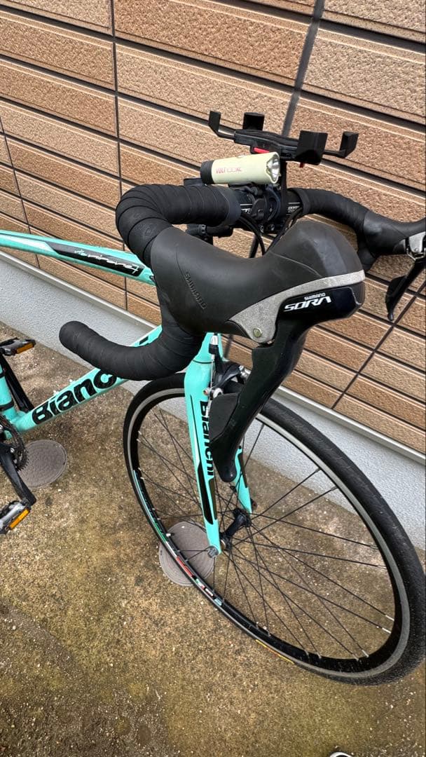 【8/8までお値引】Bianchi VIA NIRONE 7 チェレステカラー