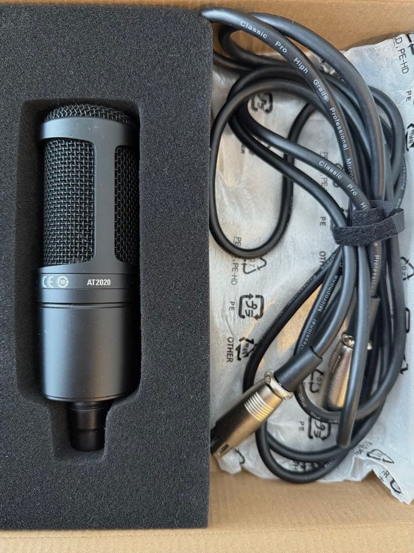 配信機器・PA機器・レコーディング機器 audio-technica AT2020