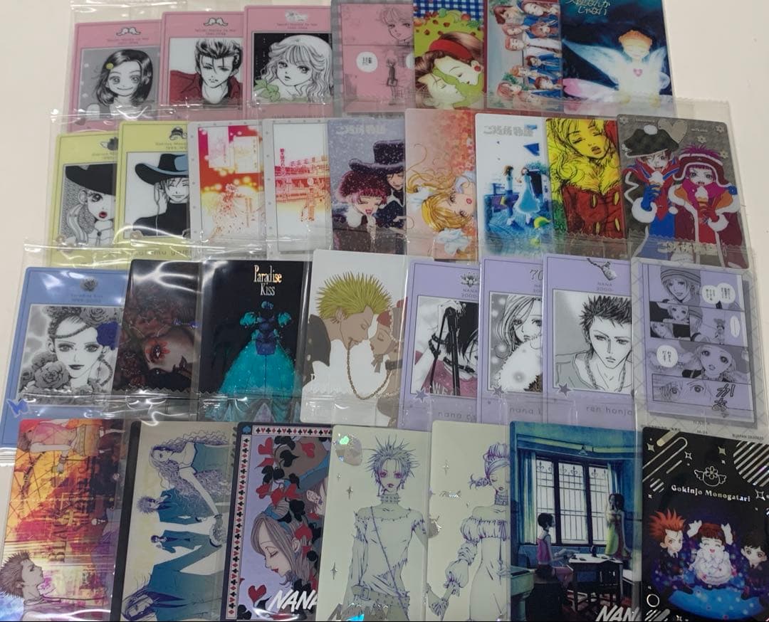 矢沢あい　ツインウエハース　カード 全３1種セミコンプ