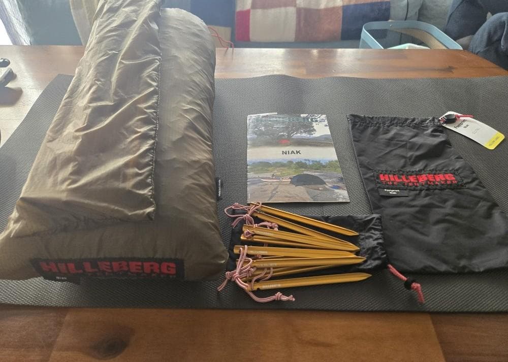 【美品】HILLEBERG NIAK ニアック +フットプリント