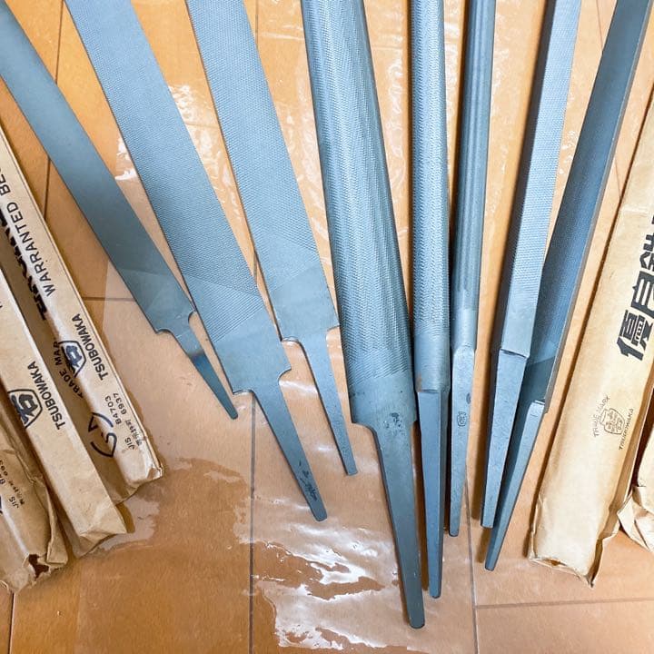 日本製 鉄工ヤスリ8本セット